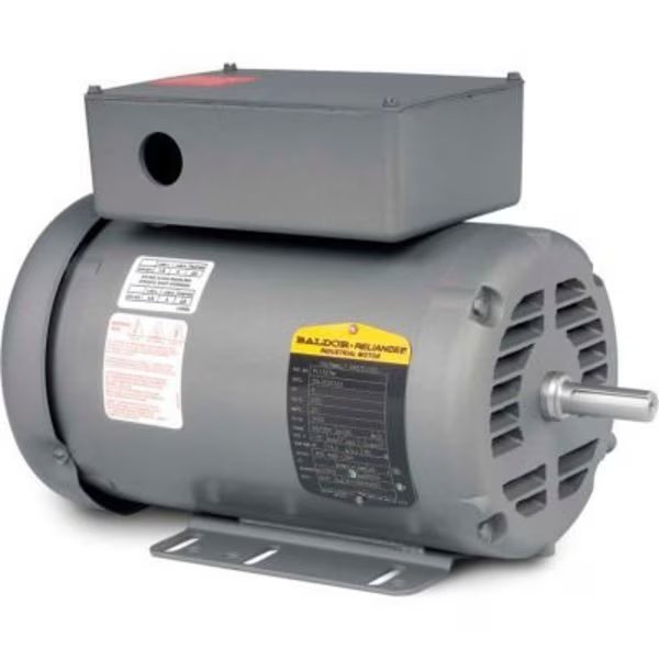 Baldor-Reliance Motor PL1327M, 5HP, 3450RPM, 1PH, 60HZ, 56/56H, 3535LC, ODTF, Baldor-Reliance, Mfr#: PL1327M